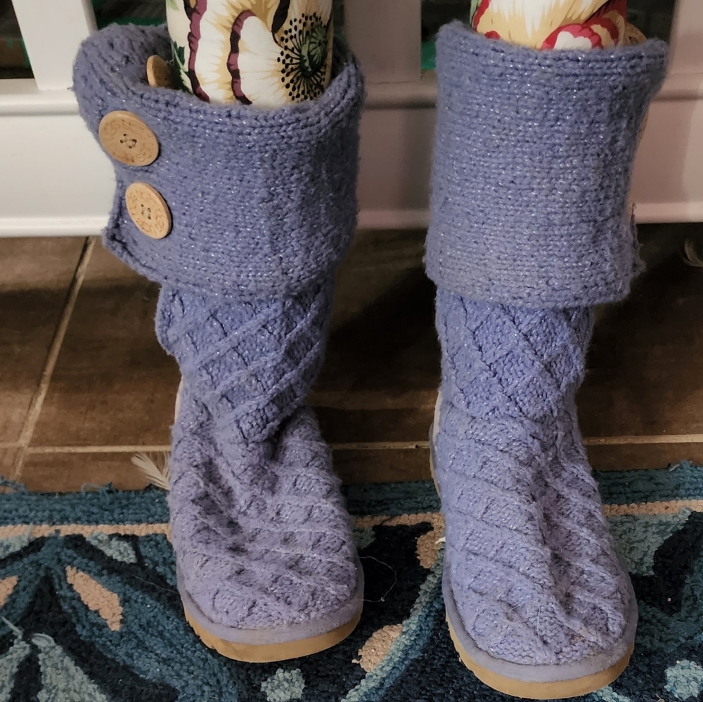 Ugg Sparkle Cable Knitt Boot